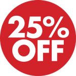 Special 25% Off Offer