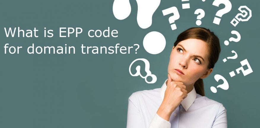 what is epp code auth code for domain transfer