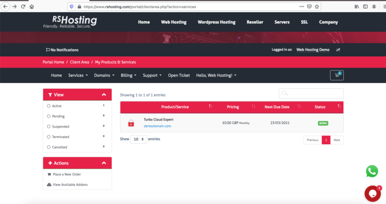 How to access cPanel control panel