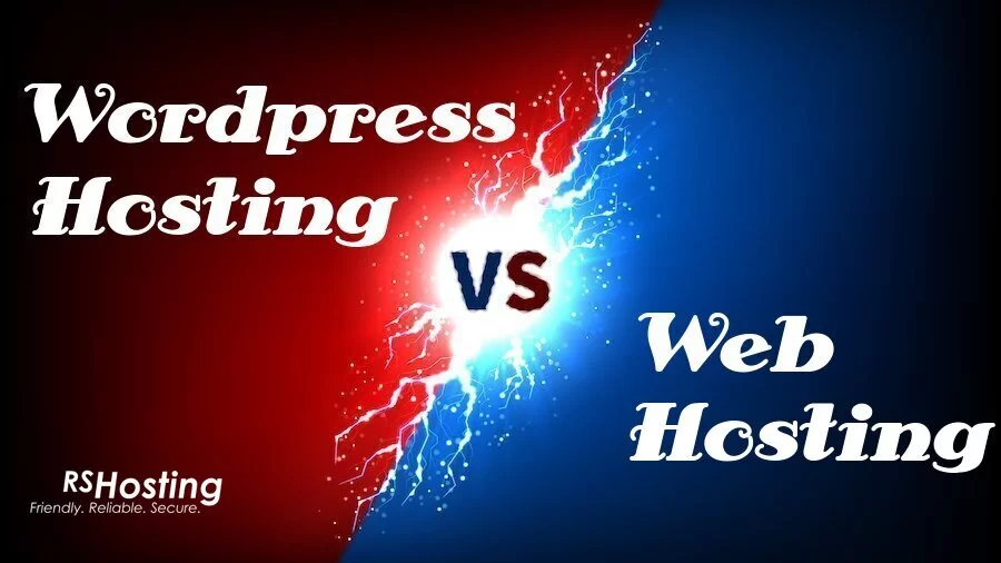 Wordpress Hosting vs Web Hosting Difference