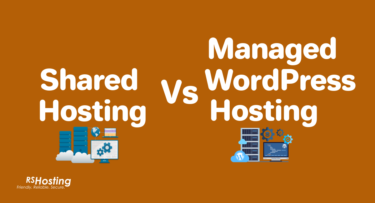 What is the difference between shared hosting and managed WordPress Hosting