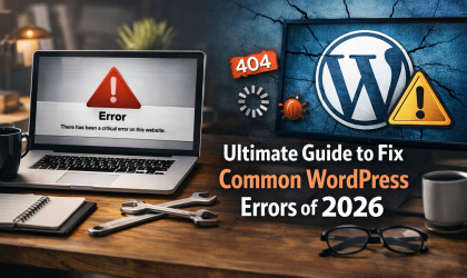Common WordPress Technical Errors and How to Fix Them Guide of 2026